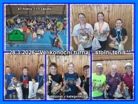 Velikonoční turnaj - stolní tenis